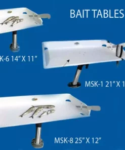 Deep Blue Marine Products Multisystem Bait Table Marine, Boating & Outdoor