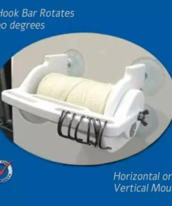 Fishing Accessories Deep Blue Marine Products Wax Thread Dispenser With Thread Cutter Suction Cup Mount