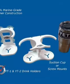 Deep Blue Marine Products Yeti Boat Drink Holders With Suction Cups