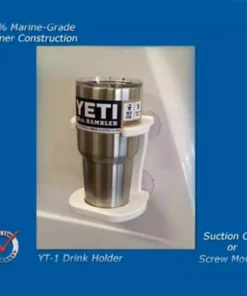 Deep Blue Marine Products Yeti Boat Drink Holders With Suction Cups