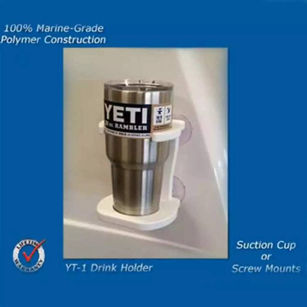 Drink Holder Deep Blue Marine Boat Suction Cup Yeti 4 Deep Blue Marine Products Yeti Boat Drink Holders With Suction Cups