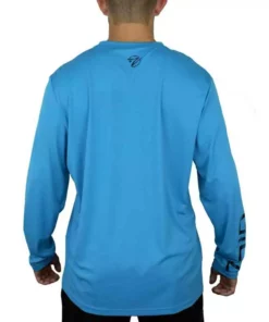 Clothing & Gifts Gillz UV Contender L/S Hawaiian Ocean Men's Crew Performance Shirt