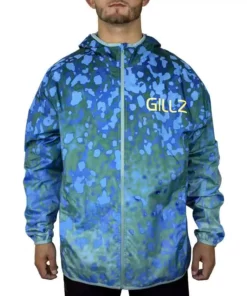 Clothing & Gifts Gillz Mahi/Bluefin Trevally Men's Waterman Packable Light Weight Jacket