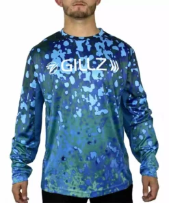 Gillz UV Waterman L/S Bluefin Trevally Men's Performance Shirt