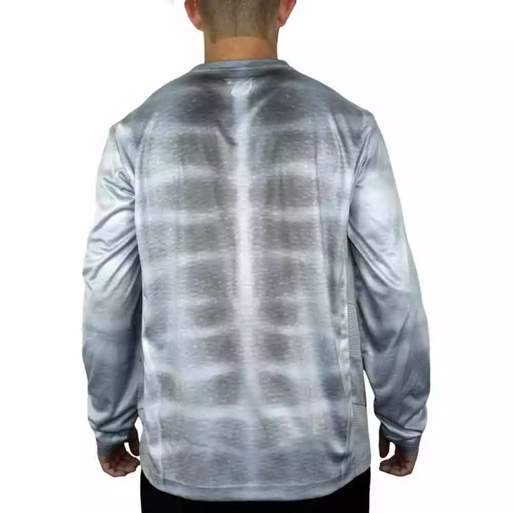 Clothing & Gifts Gillz UV Waterman L/S Grey Wahoo Men's Performance Shirt 4 Clothing & Gifts Gillz UV Waterman L/S Grey Wahoo Men's Performance Shirt