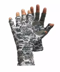 Fishing Accessories Glacier Outdoor Gray Camo Islamorada Sun Glove