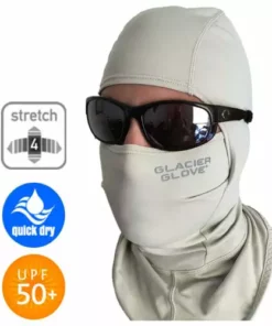 Glacier Outdoor Glacier Sun Hood/Mask Grey Clothing & Gifts