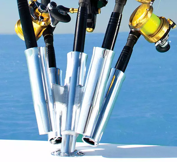 Cluster Rod Holder 5-Rod Outdoor Boating Marine, Grand Slam 3 Grand Slam Marine, Boating & Outdoor 5-Rod Cluster Rod Holder