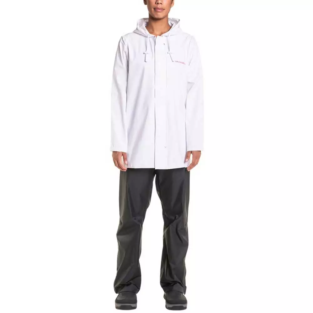 Grunden Usa Women’ Clothing Jacket Petru 88 Fishing Hooded White 5 Grundens USA Grundens Petrus 88 White Hooded Women’s Fishing Jacket Clothing & Gifts