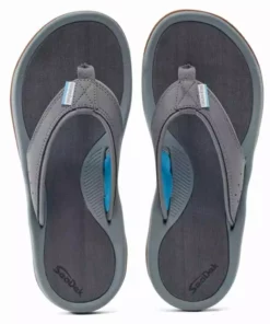 Grundens USA Grundens Deck-Boss Sandal Monument Grey Clothing & Gifts