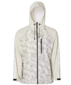 Grundens USA Clothing & Gifts Grundens Tourney Jacket In Refraction Camo Glacier