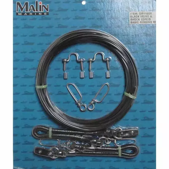 Malin Black Mono Complete Outrigger Kit 3 Malin Black Mono Complete Outrigger Kit