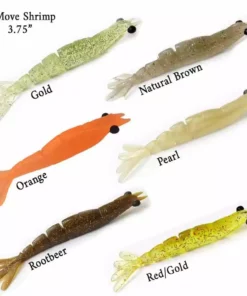 Monster3X Monster 3X X-Move Shrimp 3 3/4IN 3Pk