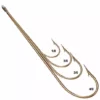 Mustad Carlisle Tackle Bait Hook 3191-Br 50Pk Terminal 2 Terminal Tackle Mustad 3191-BR Carlisle Bait Hook 50pk