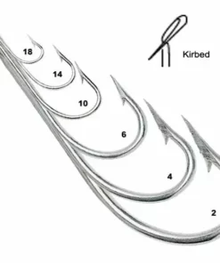 Mustad 2330DT Kirby Sea Hook 100pk Terminal Tackle