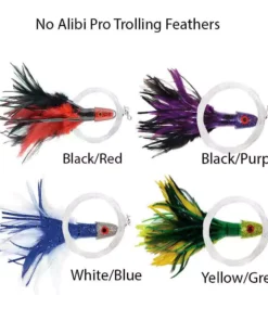 C & H Lures C&H Pro-Alibi Trolling Feathers
