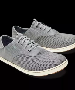 Olukai Nohea Moku Sharkskin - Men’s No Tie Boat Shoes Clothing & Gifts