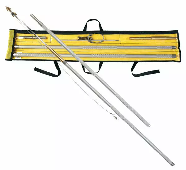 Omega Bat Bag Gaff Harpoon Gear 10' Rigged 3 Omega Gear Rigged 10' Harpoon With Bag Gaffs Harpoons & Bats