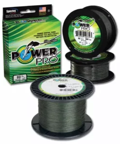 Power Pro 1500yd Green Moss Spectra Braided Line Fishing Line
