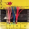 Tackle Squid Sabiki Bait Rig Sqg R&Amp;R Multi Color Weighted 1 R&R Tackle SQG Weighted Multi Color Squid Sabiki Bait Rigs