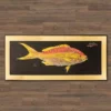 Capt. Harry's Fishing Supply Realfish Gyotaku Indoor/Outdoor Floor Mats Gifts