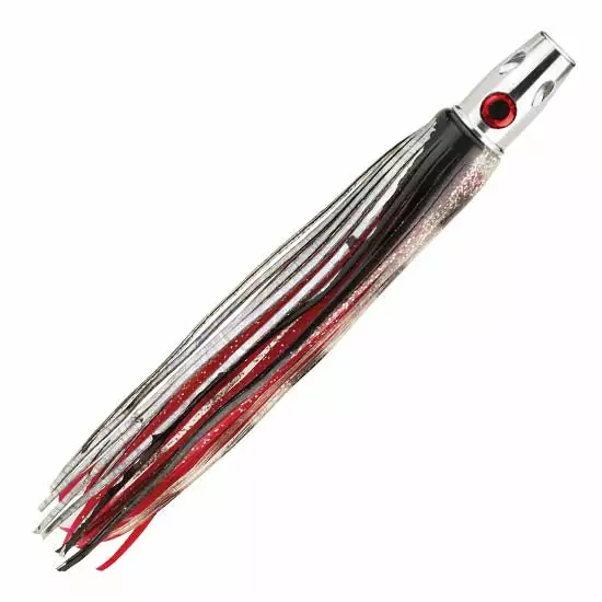 Jet Head Lure Stainles 9.5" 6Oz Trolling Red Eye 5 Red Eye Trolling Lures Red Eye 9.5" 6oz Stainless Jet Head Lure