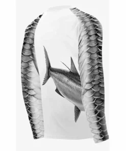 Capt. Harry's Products Adult L/S Tarpon Wrap Around Performance Shirt UPF50 Clothing & Gifts