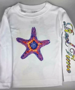 Capt. Harry's Products Youth L/S Starfish Performance Shirt UPF50 Clothing & Gifts