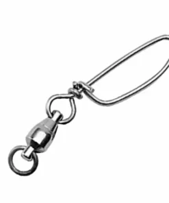 Sampo Chrome Ball Bearing Snap Swivels Terminal Tackle
