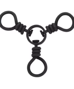 Rosco Black 3-Way Swivels 12PK