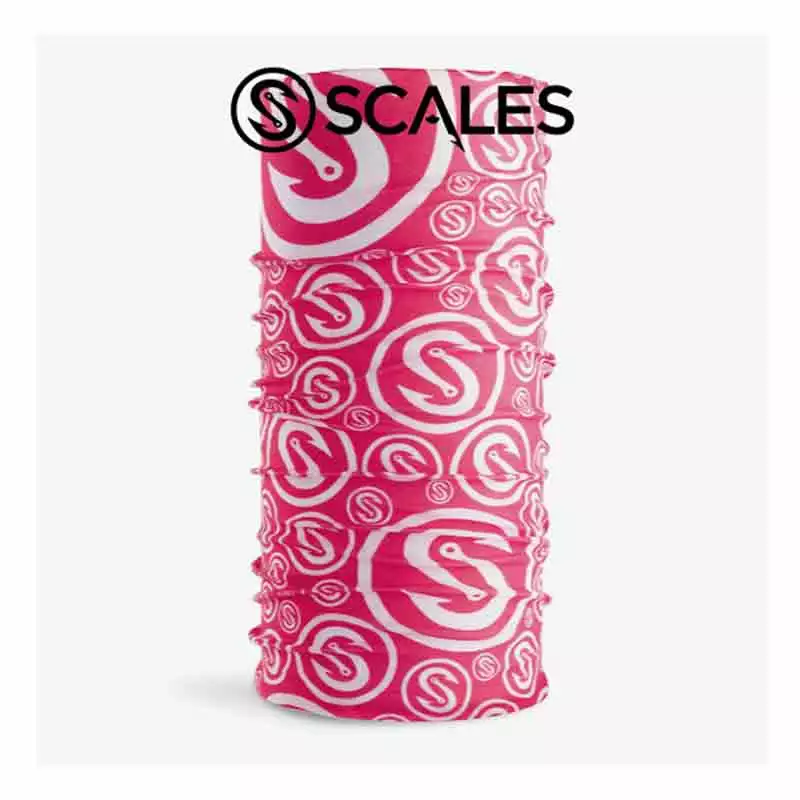 Scales Pink Hooks Face Wrap Clothing & Gifts 3 Scales Pink Hooks Face Wrap Clothing & Gifts