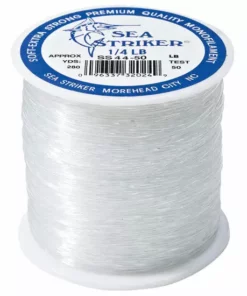 Sea Striker 1/4 Lb Spools Clear Monofilament Monofilament Line