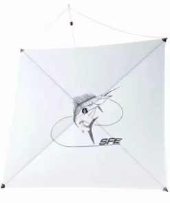 Fishing Accessories SFE White Ultra Light Ultimate Fishing Kite