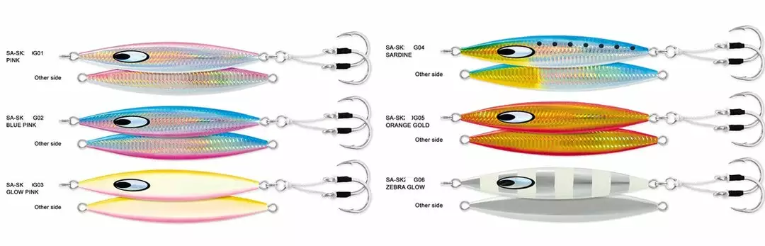 Lure Daiwa Jig Sk Saltiga Metal 170G 3 Lures Daiwa Saltiga SK 170G Metal Jigs
