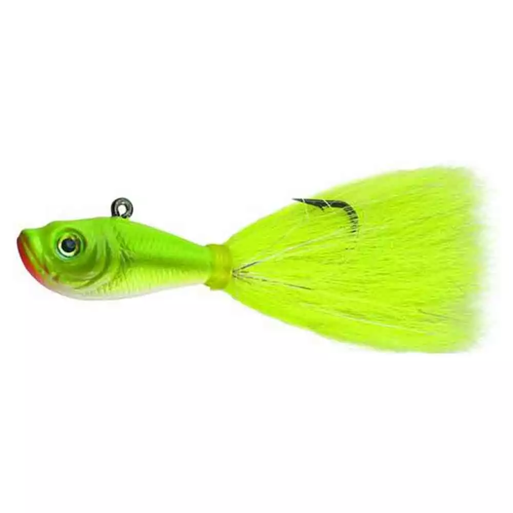 Spro 3/4 Oz Bucktail Jigs Lures 4 Spro 3/4 Oz Bucktail Jigs Lures