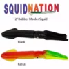 Squidnation Lure 12" Mauler Squid 2 Squidnation 12" Mauler Squids Lures