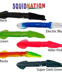 Lures Squidnation 9IN Rubber Mauler Squid