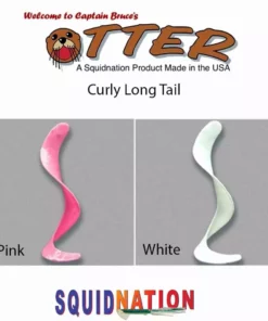 Otter Tails Lures Otter Tail Curly Long Jig Tail