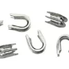 Capt. Harry's Products Terminal Tackle Value Pack Stainless Thimble Medium 2.0mm 25pk