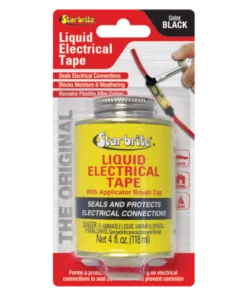 Star Brite 4oz Liquid Electrical Tape Black