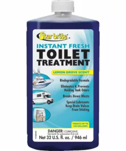 Star Brite Marine, Boating & Outdoor Starbrite 16OZ Instant Fresh Toilet Treatment Lemon Scent