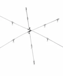 Strike Point Tackle Stainless Steel Fixed 6-Arm Value Bar Dredge