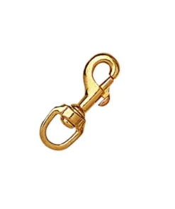 Capt. Harry's Fishing Supply Terminal Tackle 3/8" Swivel Eye Bolt Snap