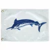 Taylor Made Blue Marlin Outrigger Flag