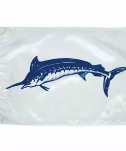 Taylor Made Blue Marlin Outrigger Flag