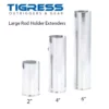 Tigress Large Stainless Steel Rod Holder Extenders