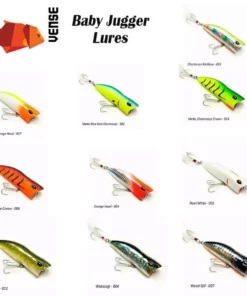 Vense Baby Juggernaut 75MM Popper Topwater Lure Lures