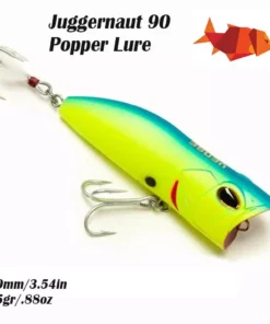 Lures Vense Juggernaut 90MM Popper Topwater Lure