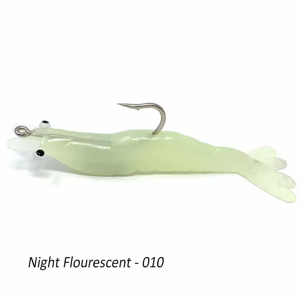 Vense Rubber 4IN Shrimp 12 Vense Rubber 4IN Shrimp