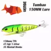 Lure Tumbao Vense Lure 150Mm Topwater 2 Lures Vense 150MM Tumbao Topwater Lure